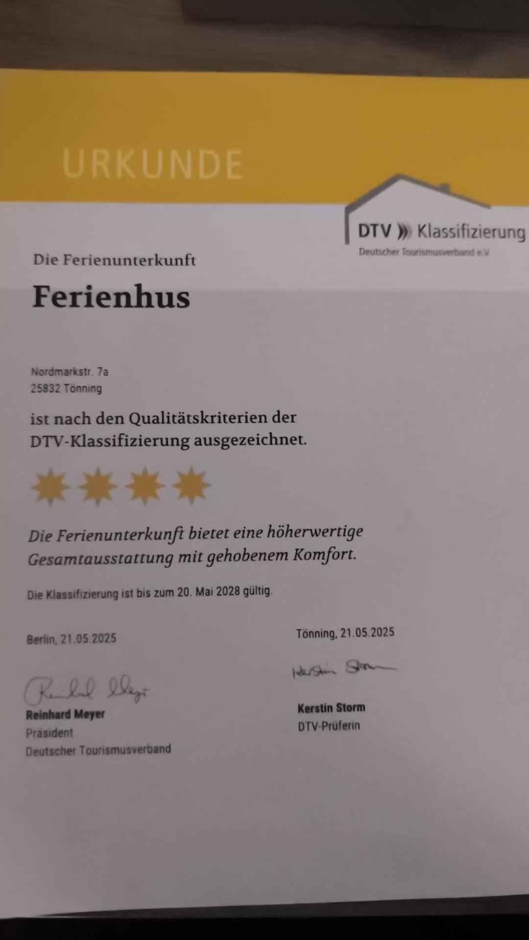 Ferienhus Villa Tonning Bagian luar foto